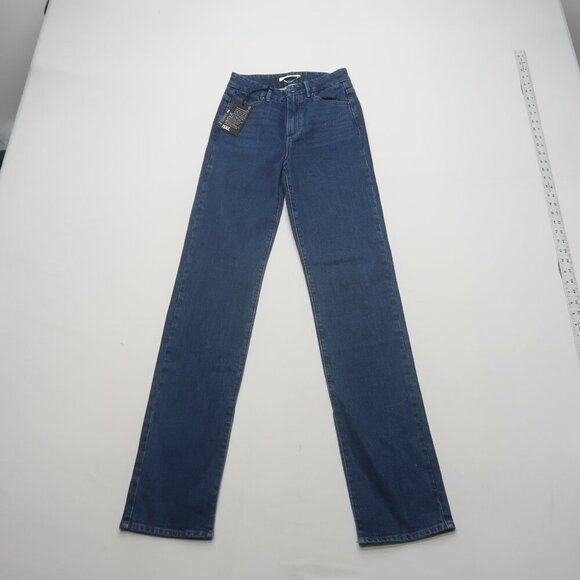 Paige Stella Jolene Grecia Jeans High Rise Slit Ankles Size 25 NWT - Picture 3 of 12